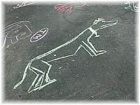 greyhound driveway sketch