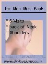 for Men Mini-Pack: back of neck, shoulders