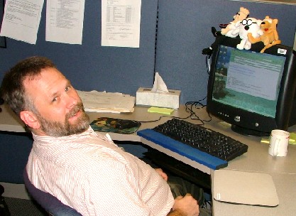 Nose to the grindstone