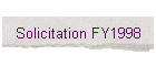 Solicitation FY1998