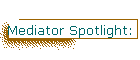 Mediator Spotlight: