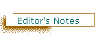 Editor's Notes