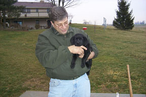 Joe and Puppy.JPG (20455 bytes)