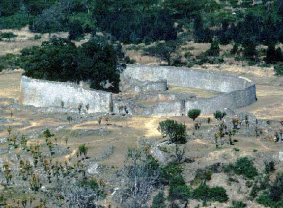 Great Enclosure, close-up