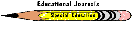 [Educational Journals - Special Education]