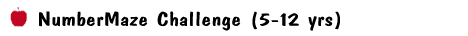 NumberMaze Challenge (5-12 yrs)