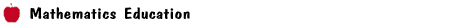 [Mathematics Education]