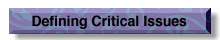 Defining Critical Issues