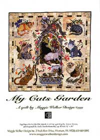 My Cats Garden Poster