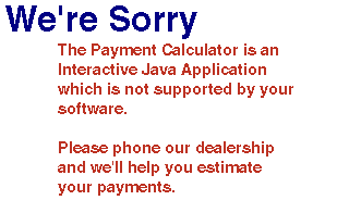 Java Not Supported