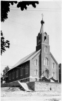 present St. John's Church 1931 view