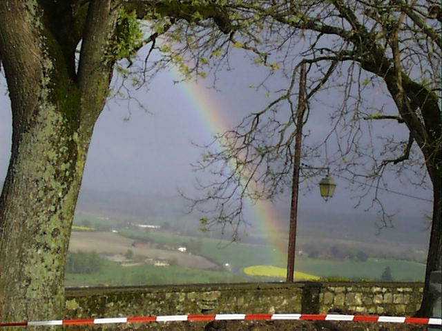 Rainbow at Monflanquin