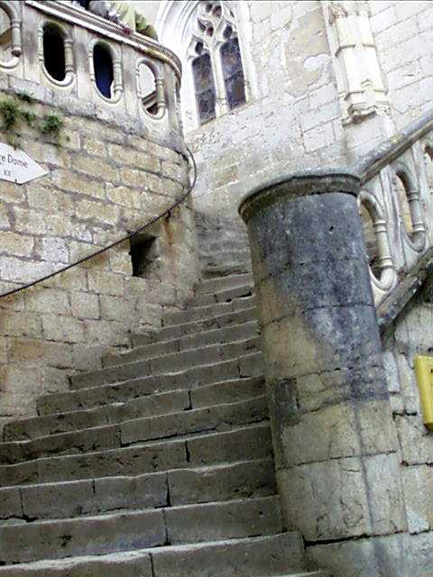 Stairway to Notre Dame