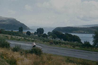 photo of Portree harbor from the Skye Heritage Museum.