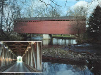Loy Station Covered Bridge